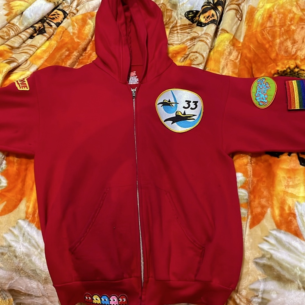 Cosplay jacket from the musical Be More Chill.